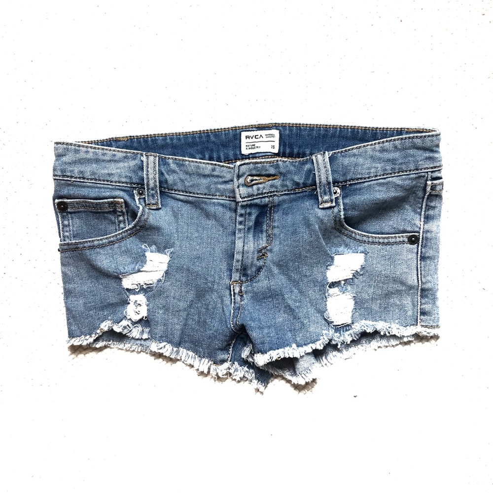 RVCA denim shorts - size 25
